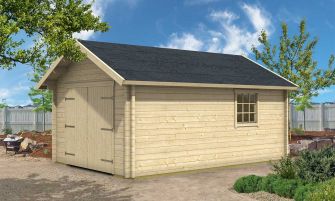 Garage Savoie | 360 x 540 cm | Houten garagedeur | Wanddikte 70 mm