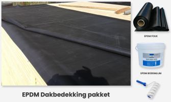 Epdm dakbedekking pakket 950x700cm