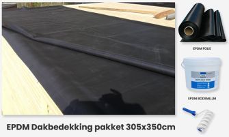 Epdm dakbedekking pakket 305x350cm